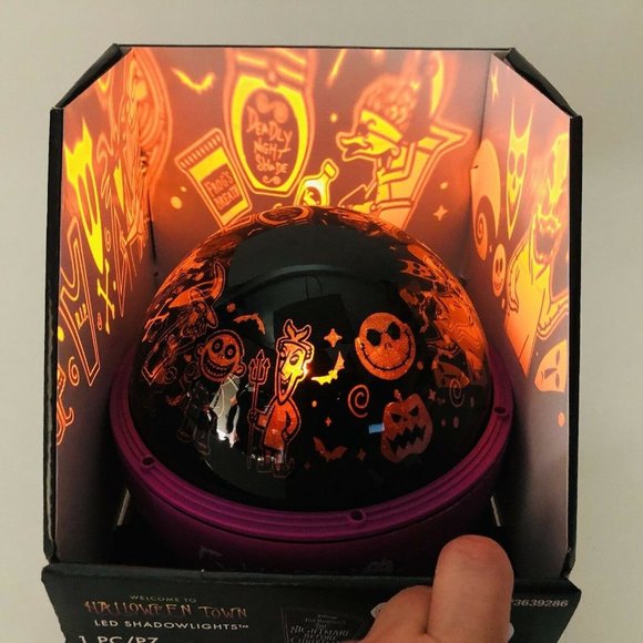 Disney Nightmare Before Xmas Halloween LED Shadow Lights Projector Gemmy 2021 - Picture 9 of 10